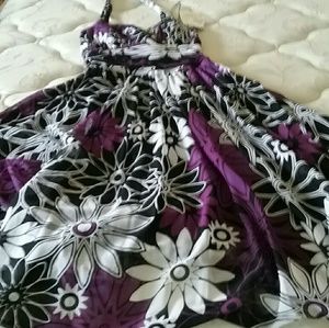 Sangria Halter Sundress Size Small